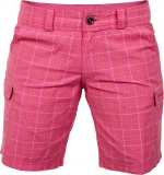 Bergans - Utne Lady Shorts, light magenta pink/nectarine checked, Gr. XS